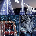 guirlande lumineuse solaire extérieure décorative jardin terrasse led étanche piquets panneaux