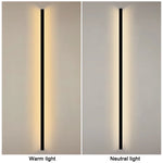 éclairage extérieur moderne led ip65 55cm 80cm 100cm 120cm 145cm noir contemporain