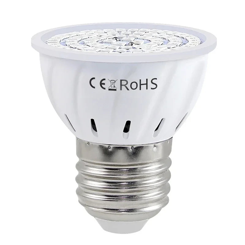 ampoule led full spectrum 60 80 leds e27 e14 gu10 moderne croissance plantes abs