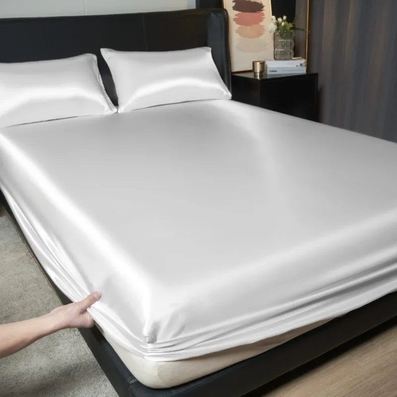 drap plat uni coton polyester adulte lit blanc moderne simple 180x200cm opacité qualité adultère