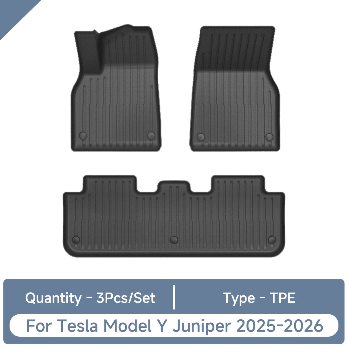 tapis sol voiture noir rayures horizontales moderne antidérapant étanche plastique fibre synthétique