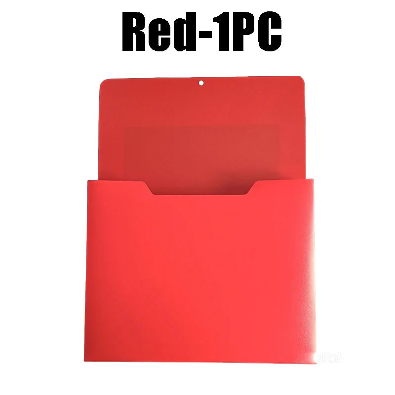 porte documents magnétiques orange bleu clair vert jaune modernes pratique sans perçage