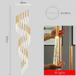 suspension lumineuse moderne or blanc brillantes élégante verre fixée chaînes