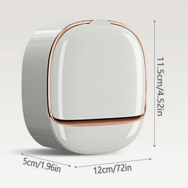 distributeur savon moderne adhésif blanc or rond brillant grille tailles différents savons