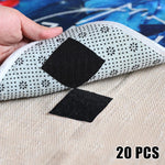 supports coussins adhésifs texturés noirs canapé pratique 10pcs 20pcs 50pcs