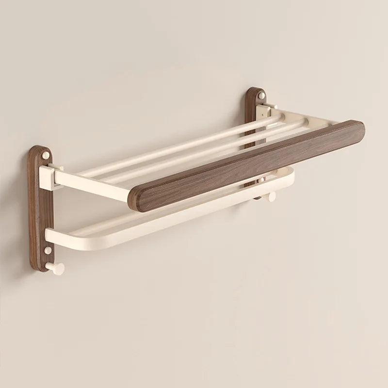 étagère salle bain moderne blanc bois vis serviettes brosse dents flacons papier toilette