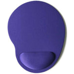 tapis souris ergonomique caoutchouc noir bleu marine rouge vert orange gris violet moderne adhésif