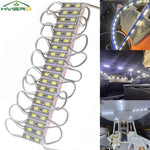 barre lumineuse led blanc argentée éclairage décoratif intérieur extérieur ip65