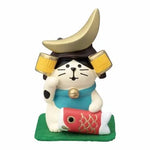 figurines animaux japonaises manga couleurs vives motifs traditionnels ornement maison collectionnable
