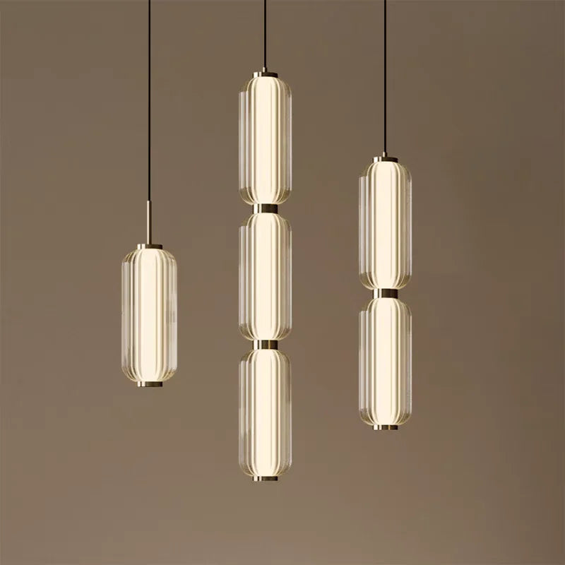 suspension moderne blanc motif géométrique fixation haute qualité flux lumineux salon chambre principal
