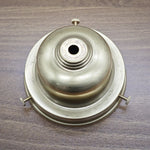 socle lampe doré lisse opaque classique fixations brasure laiton haute qualité