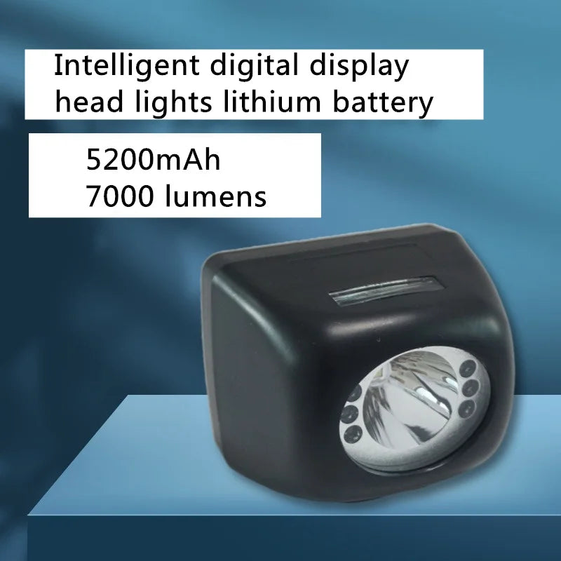 lampe frontale noire led super lumineuse 7000 lumens chargeur clip moderne