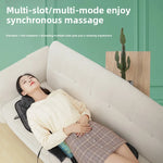 masseur portable confortable noir ajustable chauffe infrarouge cou épaules neuf modes massage trois vitesses
