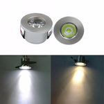 spot led argenté moderne 3w blanc chaud 1w blanc câble noir vis fixation minimaliste