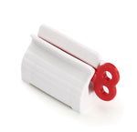 distributeur dentifrice blanc verrouillage bouchon teinture cheveux organisateur moderne porte crevette