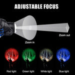 lampe frontale led noir bleu tissu logo clip verre transparent moderne camping
