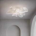 lampe suspendue contemporaine spirale organique noir blanc translucide led stepless dimming chambre salon