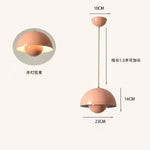 suspension lumineuse moderne sphérique métal jaune rose rouge vert beige doré