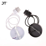 supports lampe suspendus adhésifs blancs noirs modernes câbles ampoule e27 rondes lisses