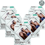 film instantané fujifilm square marbre blanc 10 feuilles compatible sq6 sq10 sp3