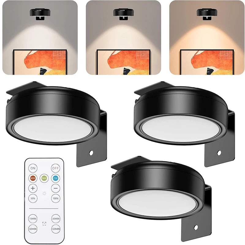 luminaire mural rechargeable led couleurs télécommande moderne minimaliste