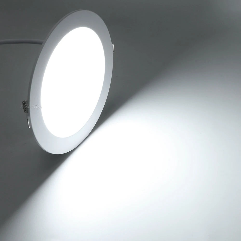 Downlight led 9w 20w blanc froid moderne clips fixation 95mm 120mm 145mm 185mm