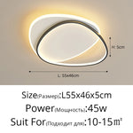 plafonnier moderne led blanc noir doré contemporain opacité haute qualité facile