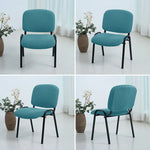 housses chaise tissu carreaux polyester coton élasthanne moderne jaune gris vert marron bleu mariage