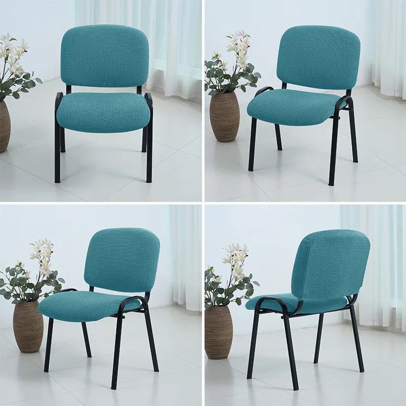 housses chaise tissu carreaux polyester coton élasthanne moderne jaune gris vert marron bleu mariage