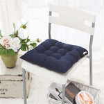 coussin siège carré anti décubitus amovible lavable moderne confortable tissu épais doux coutures horizontales