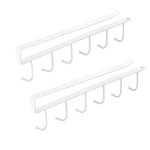 porte sacs porte mugs clips rangement mural blanc moderne armoire organisation chambre.storageHooks
