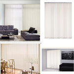 plaque plastique poids lamelles store vertical accessoire remplacement blanc moderne minimaliste extérieure