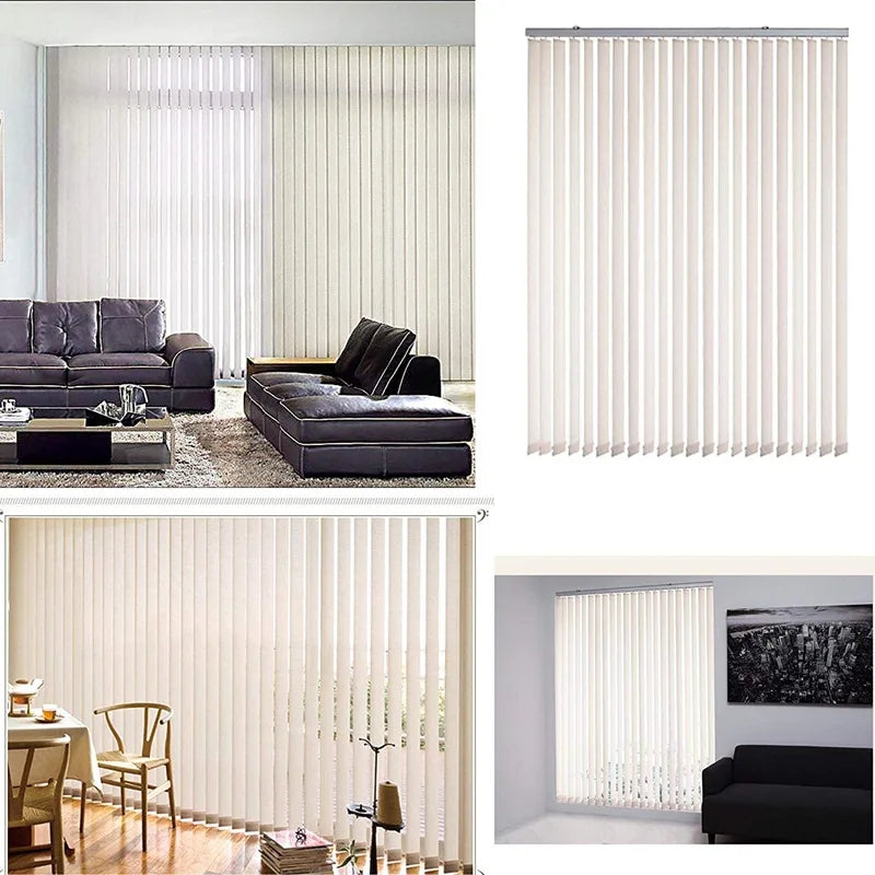 plaque plastique poids lamelles store vertical accessoire remplacement blanc moderne minimaliste extérieure