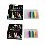 bougies anniversaire violet jaune bleu vert rose rouge adhésifs modernes simples super lumineuses fantaisie