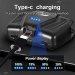 lampe frontale rechargeable led noir vert tissu points couleur chargeur type batteries 18650