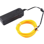 fil lumineux flexible multicolore adhésif occasion fête moderne commande batterie incluses