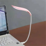 lampe usb led flexible moderne blanc rose turquoise lecture travail