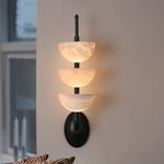 lampe suspension moderne marbre cuivre blanc noir vis fixe led cuisine chambre salle manger