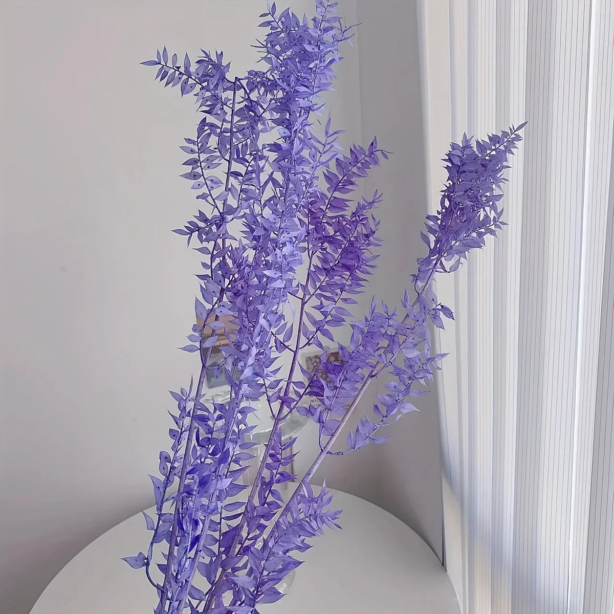 guirlande artificielle feuilles bleu rose blanc naturelle décoration intérieure anniversaire baby shower mariage