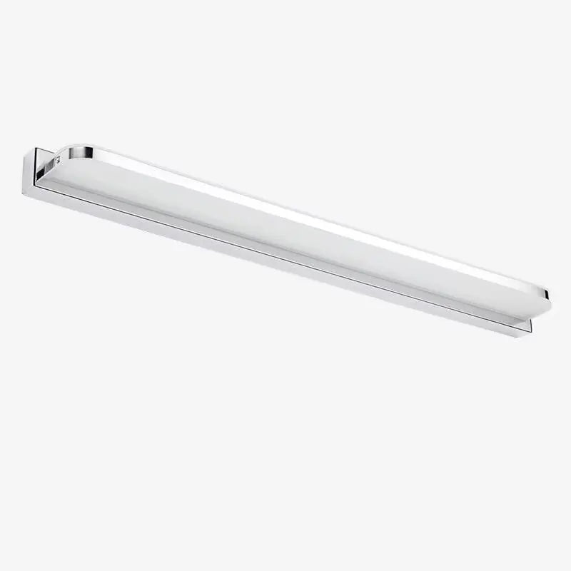 lampe salle bain moderne blanc chrome acier inoxydable fixée mur éclairage quotidien chambre coucher