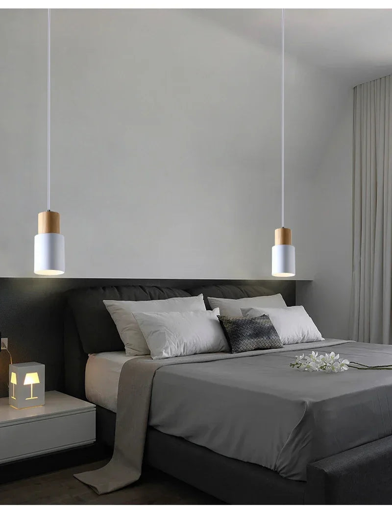 suspension lumineuse moderne pendentif câble gris noir blanc