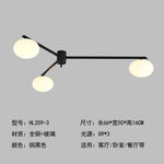 applique murale moderne dorée sphères translucides led touchette interrupteur blanc chambre salon