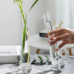 vase verre transparent moderne minimaliste décoration intérieure table chambre mariage