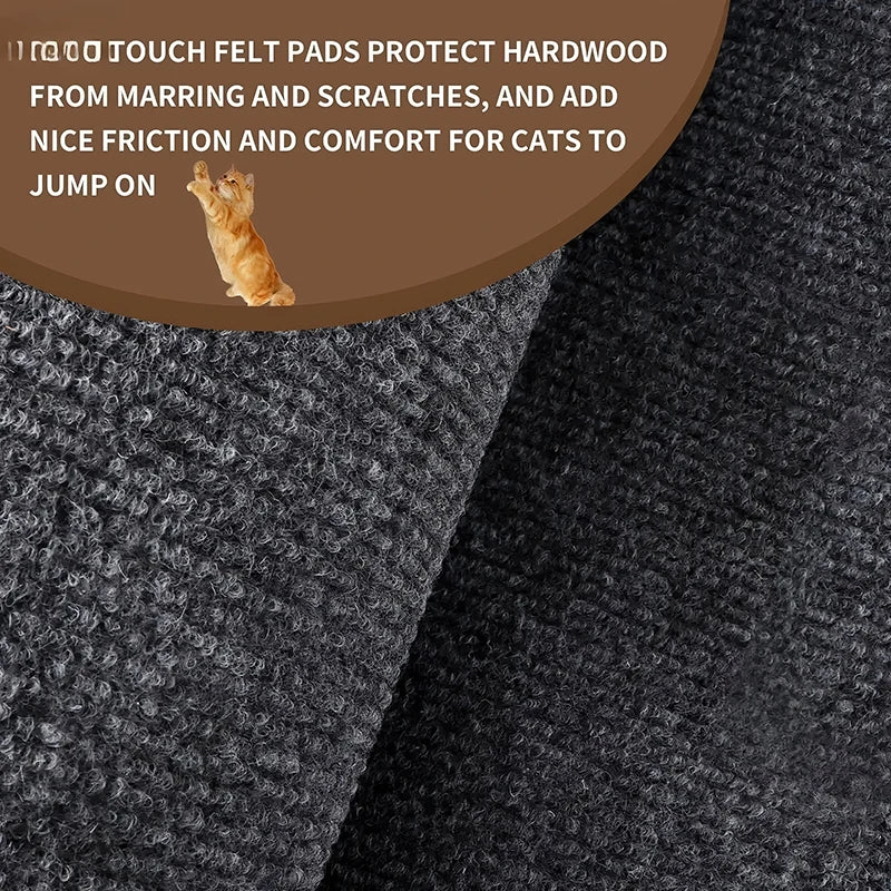 tapis chat adhésif beige gris noir moderne anti rayures protection meubles fixe