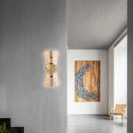 Lampes murales LED transparentes modernes effet paillettes cuisine salle manger