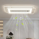 ventilateur led noir blanc moderne certification vde ul cqc ccc