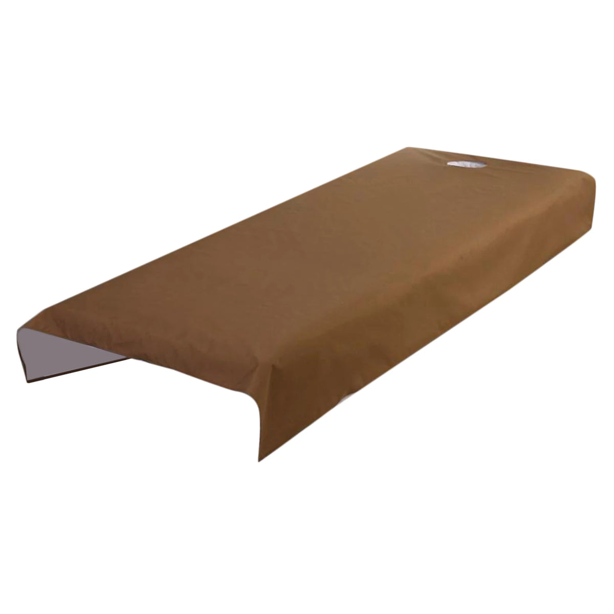 drap table massage uni imperméable marron blanc violet vert moderne spa relaxation face trous