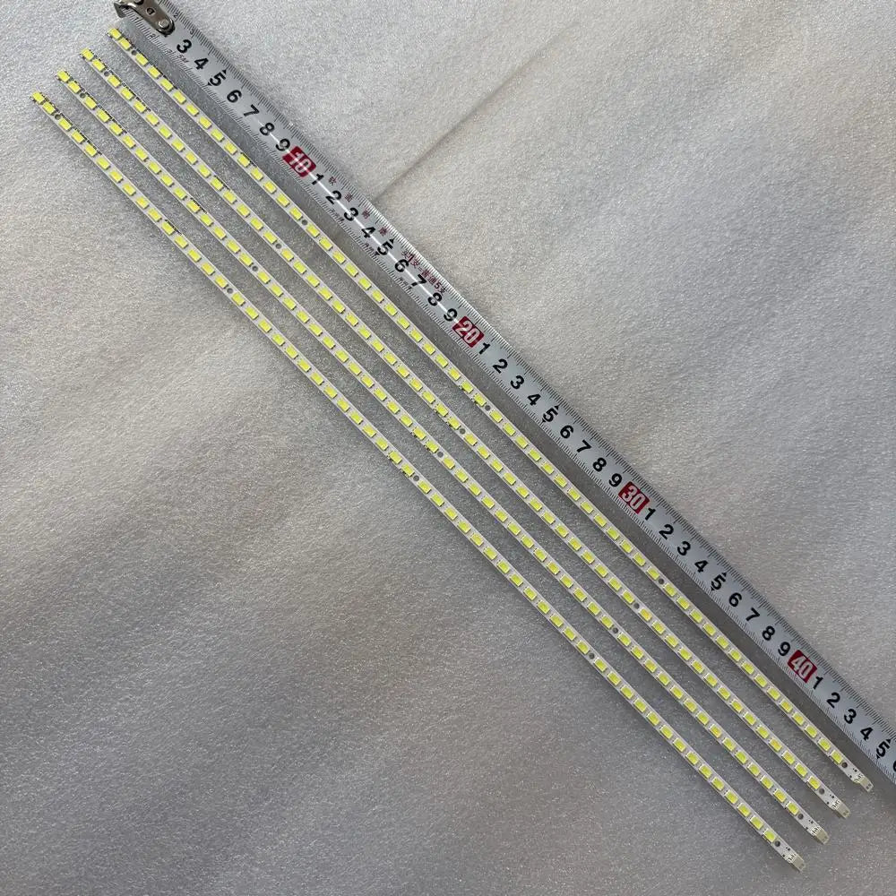 ruban led blanc jaune carré moderne clips bouton fixation télévision samsung 40cm