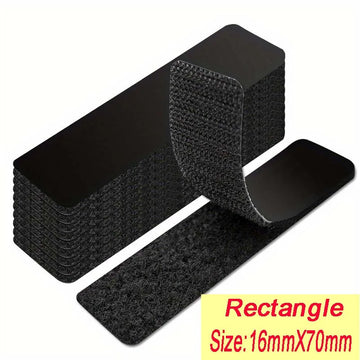 rubans adhésifs velcro noirs tissés résistants auto adhésifs vêtements sacs 100 pièces moderne