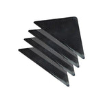 autocollants antidérapants tapis noir perforé adhésifs salle bain réutilisables pièces moderne